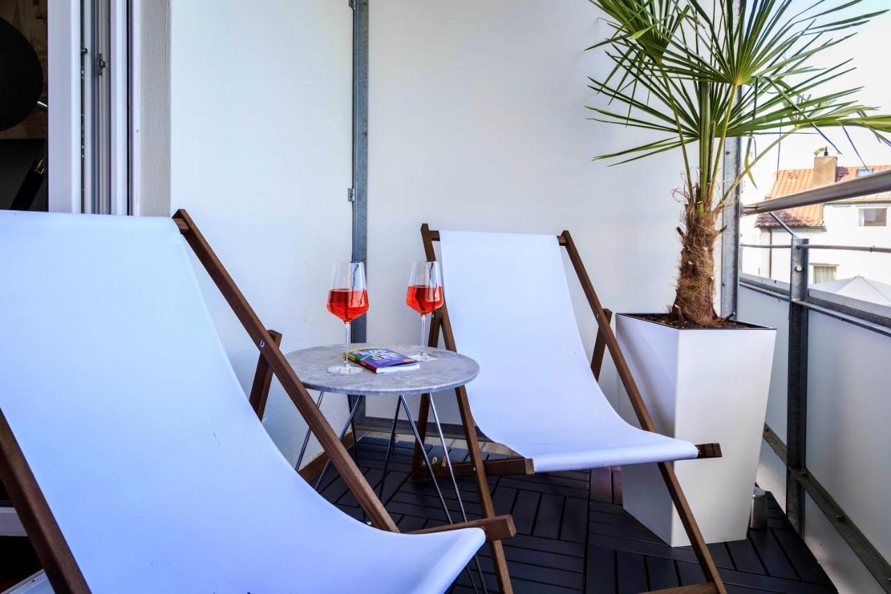 Auszeit Apartment Lakeside Mit Privatstrand フリードリヒスハーフェン エクステリア 写真